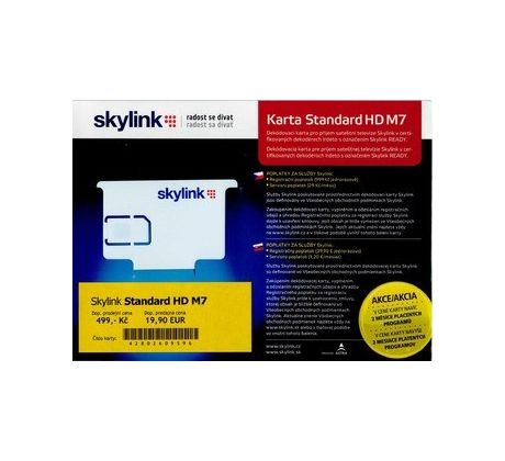 Dekódovacia karta Skylink Standard HD M7