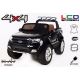 Elektrické autíčko Ford Ranger Wildtrak 4X4 LCD Luxury, LCD obrazovka, Pohon 4x4, 2 x 12V, EVA kolesá, čalúnené sedadlo, 2,4 GHz DO, kľúč, 4 X MOTOR, Dvojmiestne, čierne , Bluetooth, USB, SD karta, ORGINAL licencia