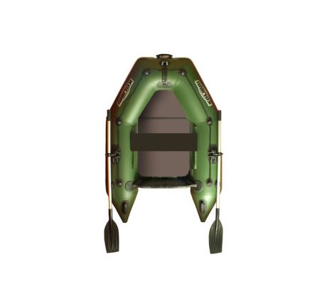 Čln Kolibri KM-200 P zelený, pevná podlaha