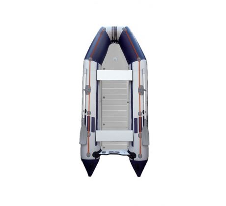Čln Kolibri KM-300 D sivo-modrý, hliníková podlaha