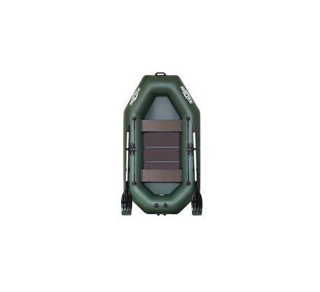 Čln Kolibri K-240 T zelený, lamelová podlaha