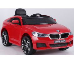 Elektrické autíčko BMW 6GT – červené, jedno sedadlo,